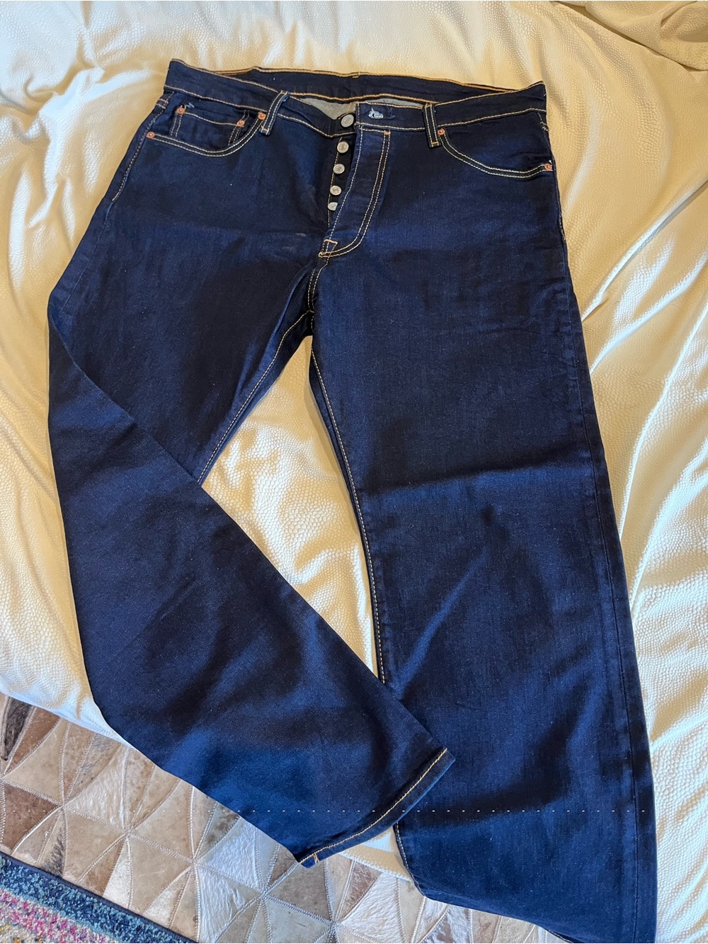 36x30 Levi's classic 501 jeans Dark Indigo Jeans - Button Fly